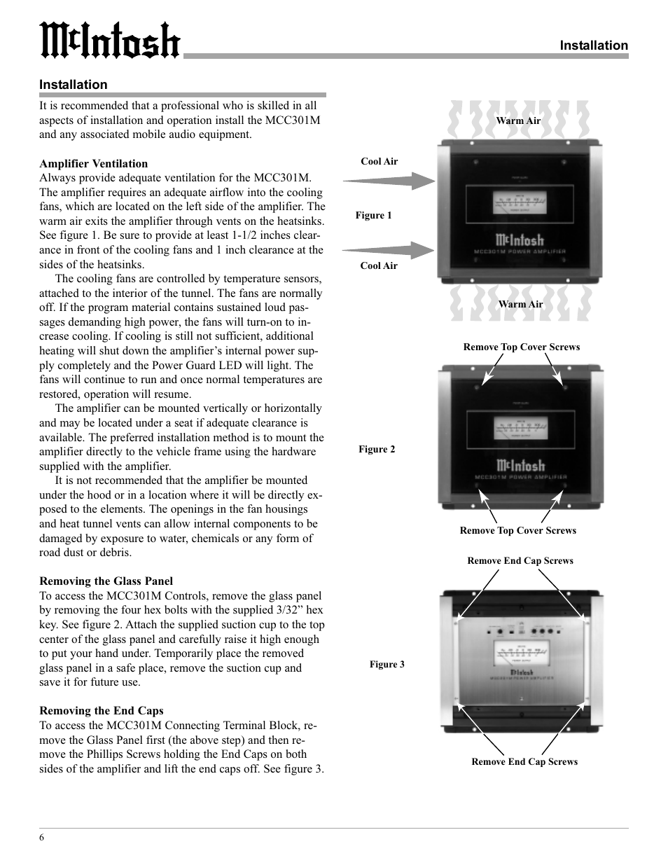 McIntosh MCC301M User Manual | Page 6 / 16