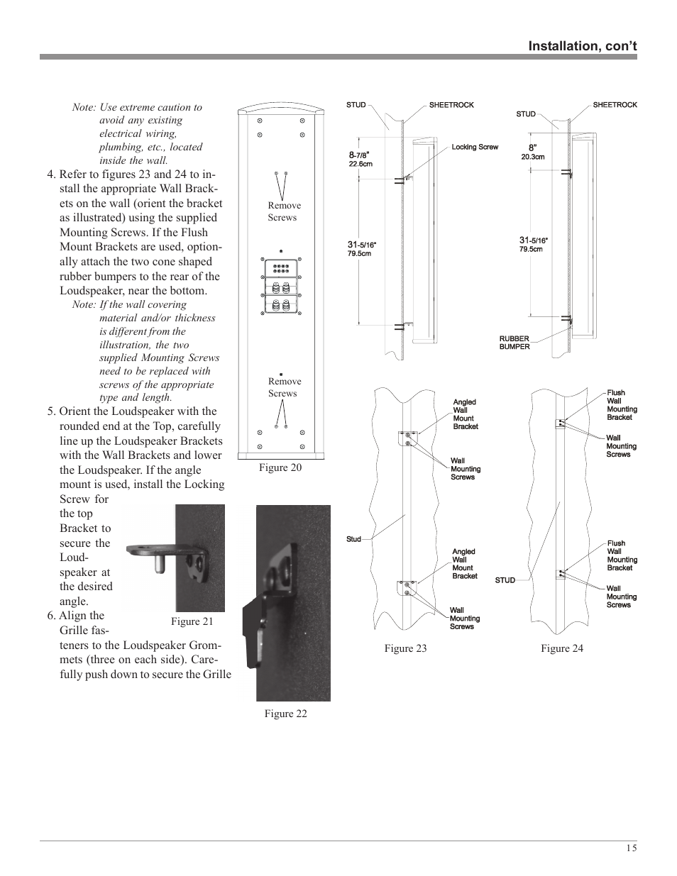 McIntosh XLS360 User Manual | Page 15 / 28