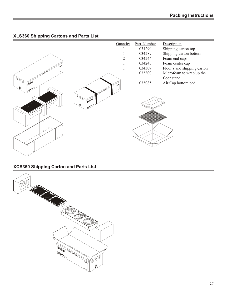 McIntosh XLS360 User Manual | Page 27 / 28