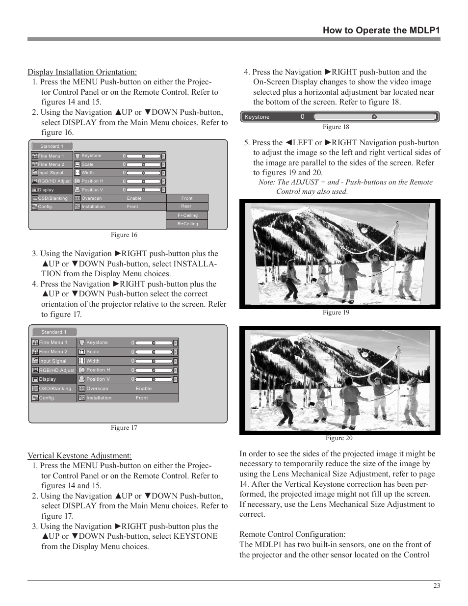 How to operate the mdlp1 | McIntosh MDLP1 User Manual | Page 23 / 32