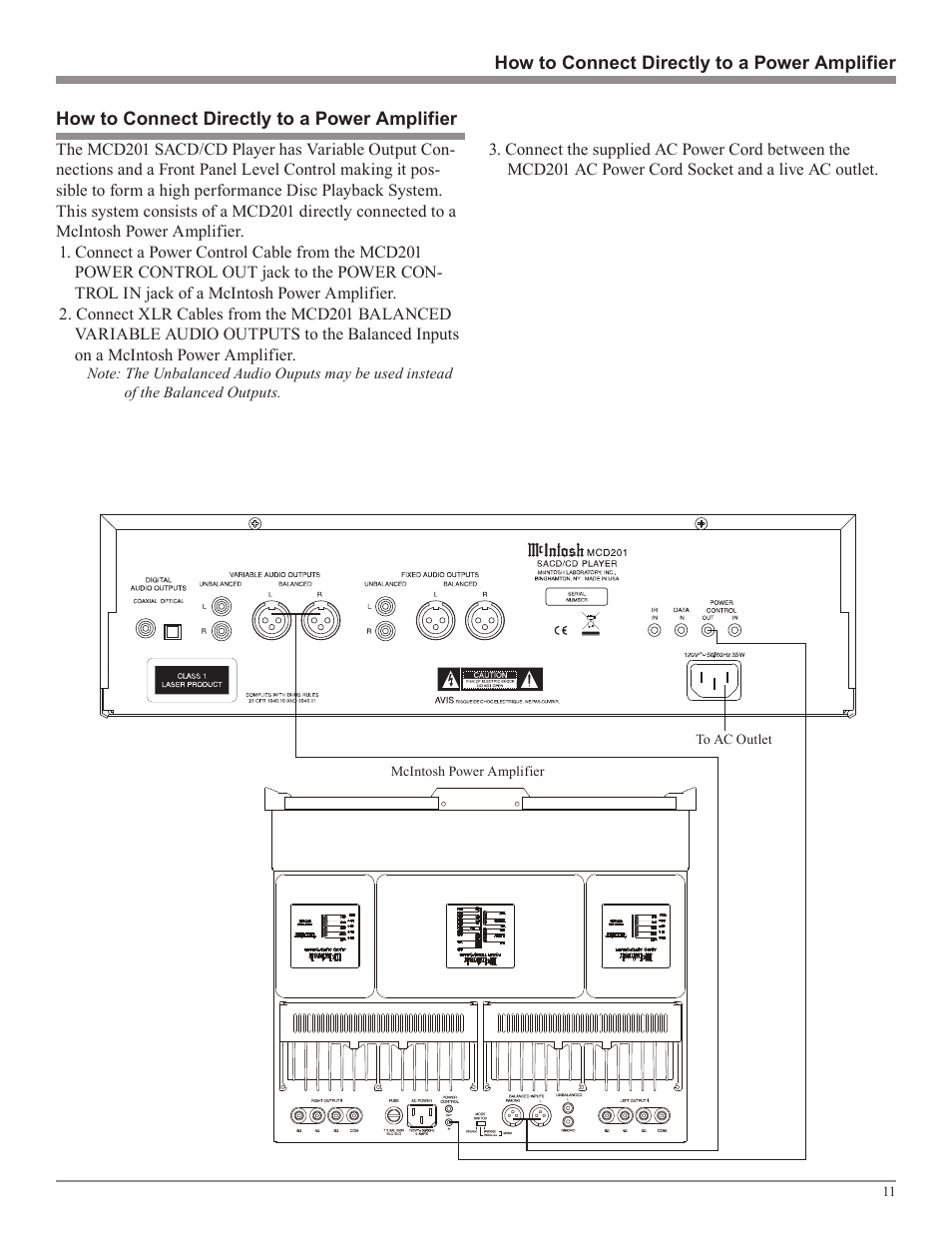 McIntosh MCD201 User Manual | Page 11 / 24