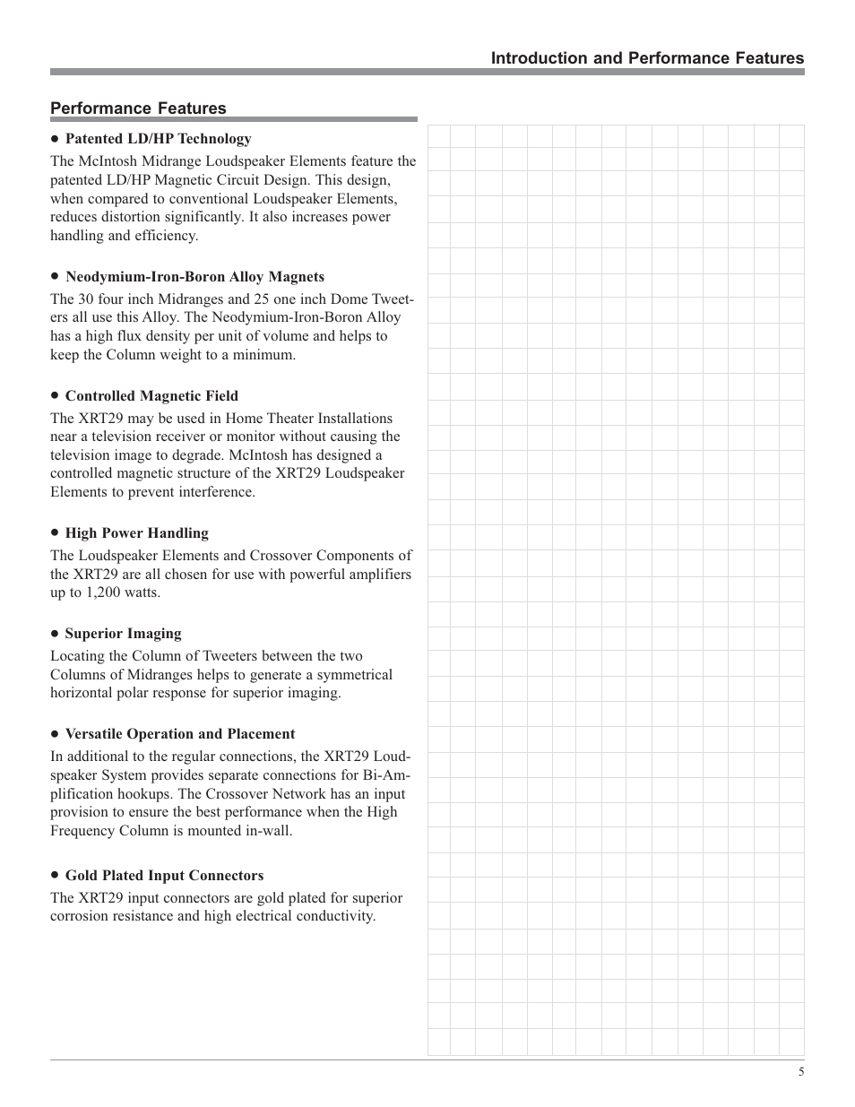 McIntosh XRT29 User Manual | Page 5 / 16