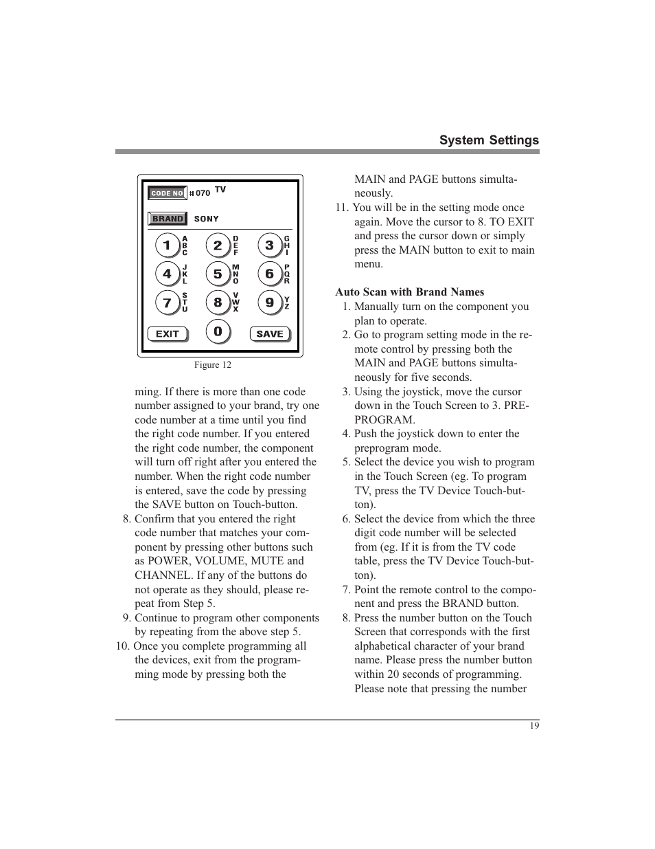 McIntosh UR12 User Manual | Page 19 / 48