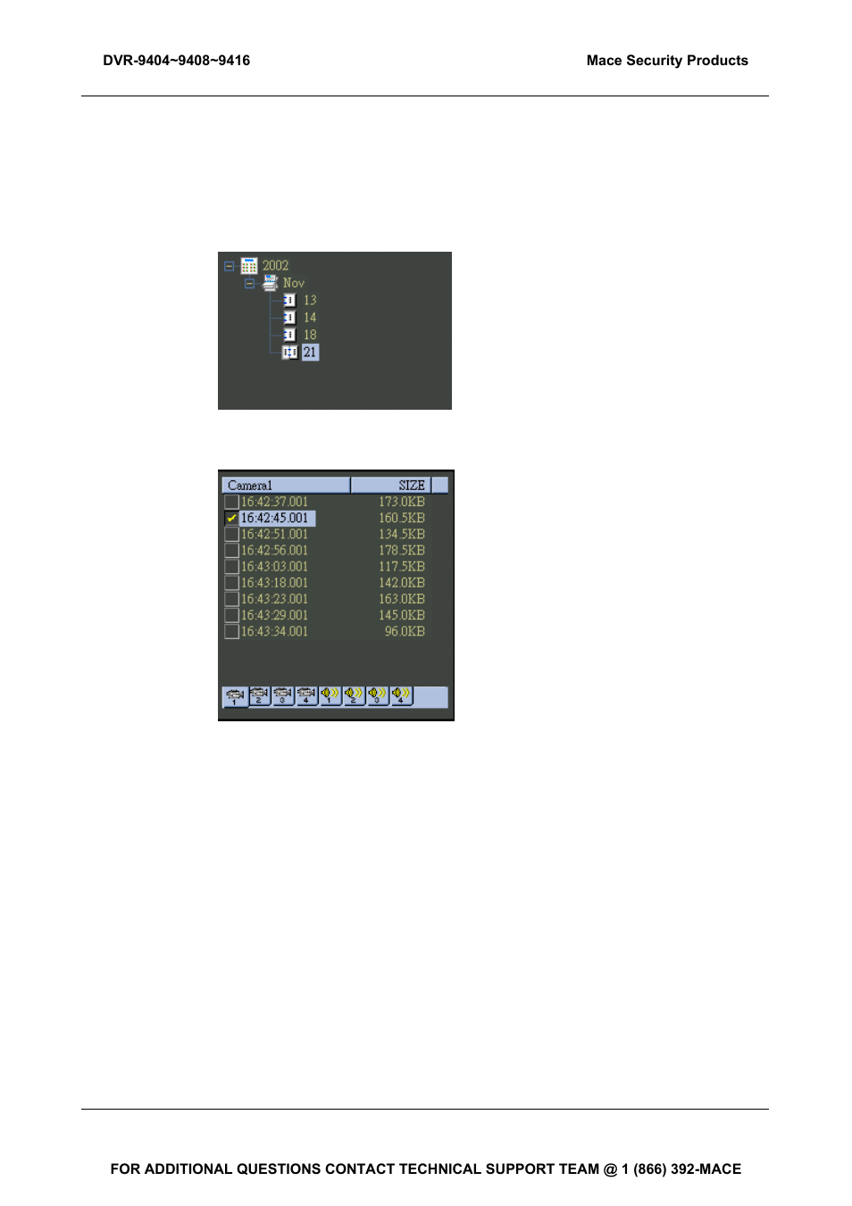 Mace DVR-9404 User Manual | Page 121 / 142