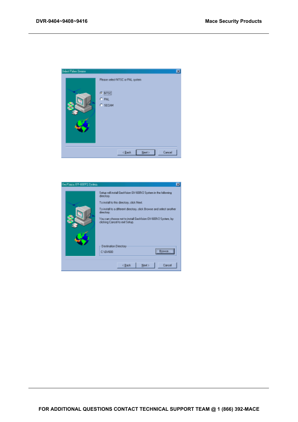 Mace DVR-9404 User Manual | Page 18 / 142