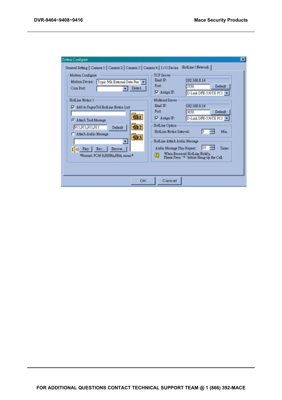 Mace DVR-9404 User Manual | Page 43 / 142