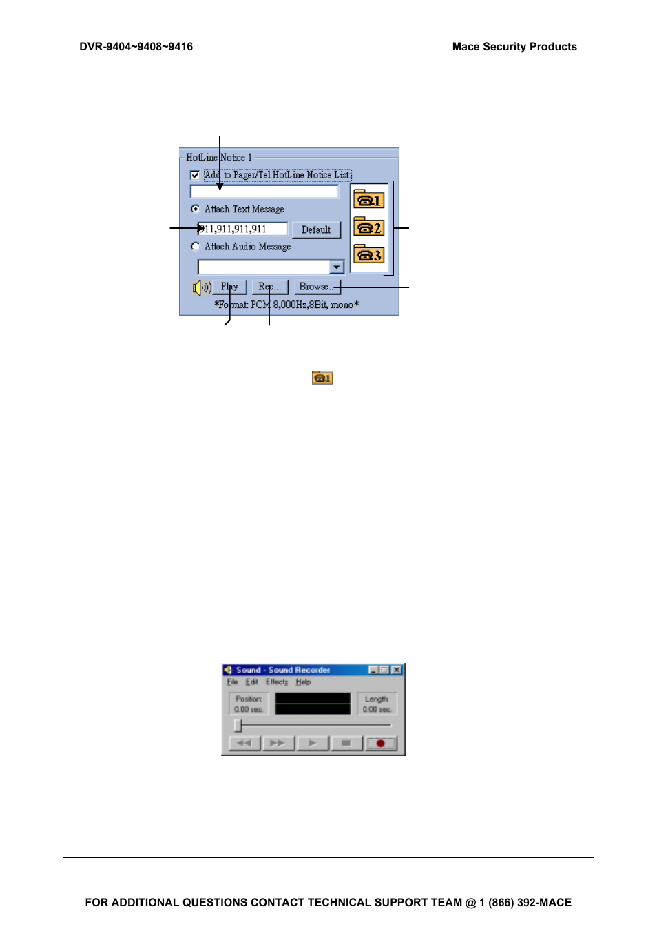 Mace DVR-9404 User Manual | Page 44 / 142