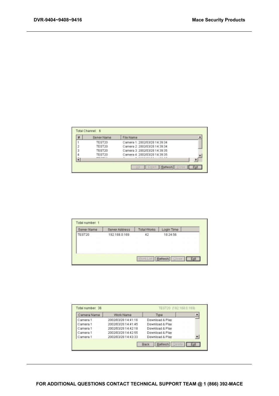 Mace DVR-9404 User Manual | Page 72 / 142
