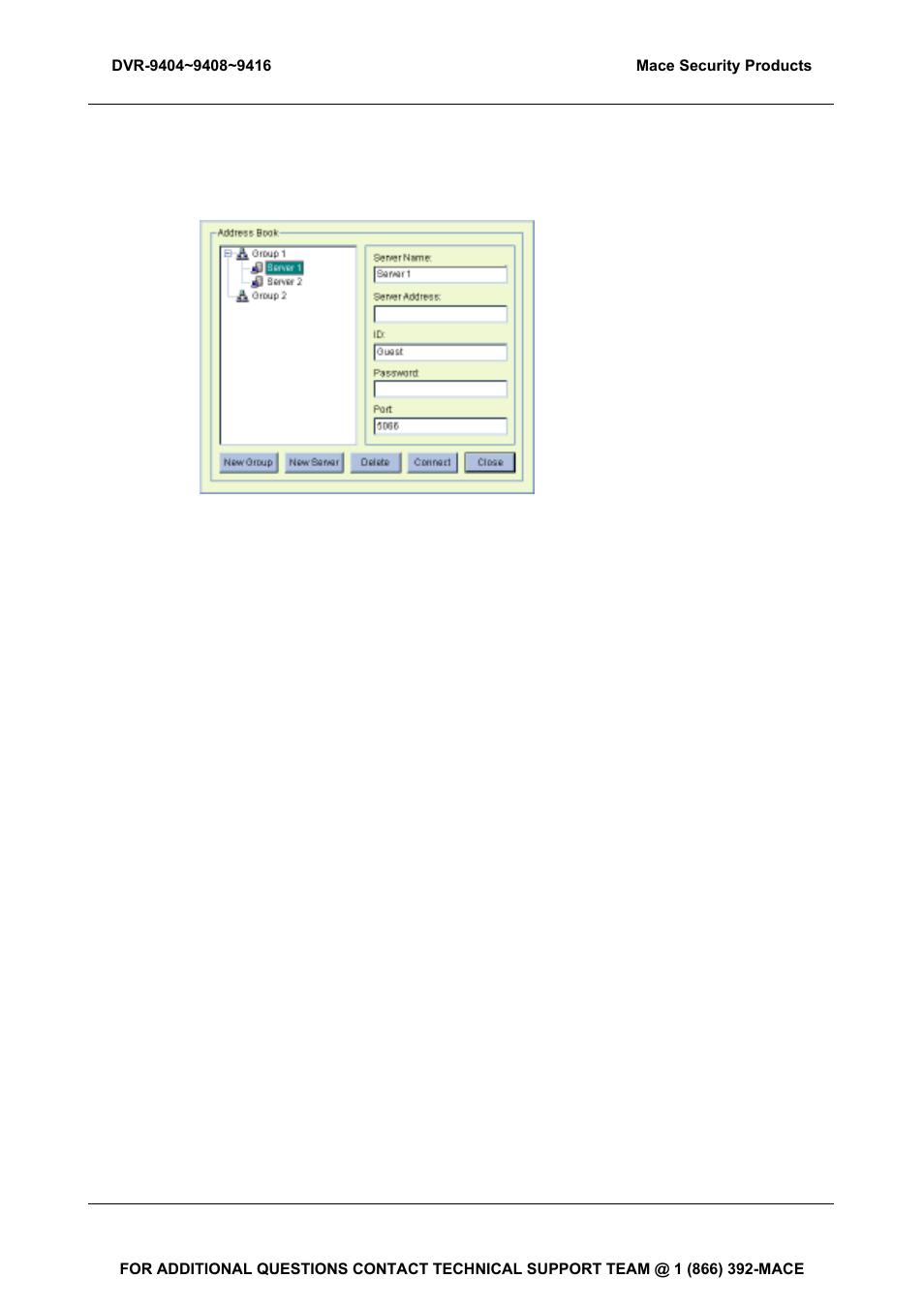 Mace DVR-9404 User Manual | Page 74 / 142