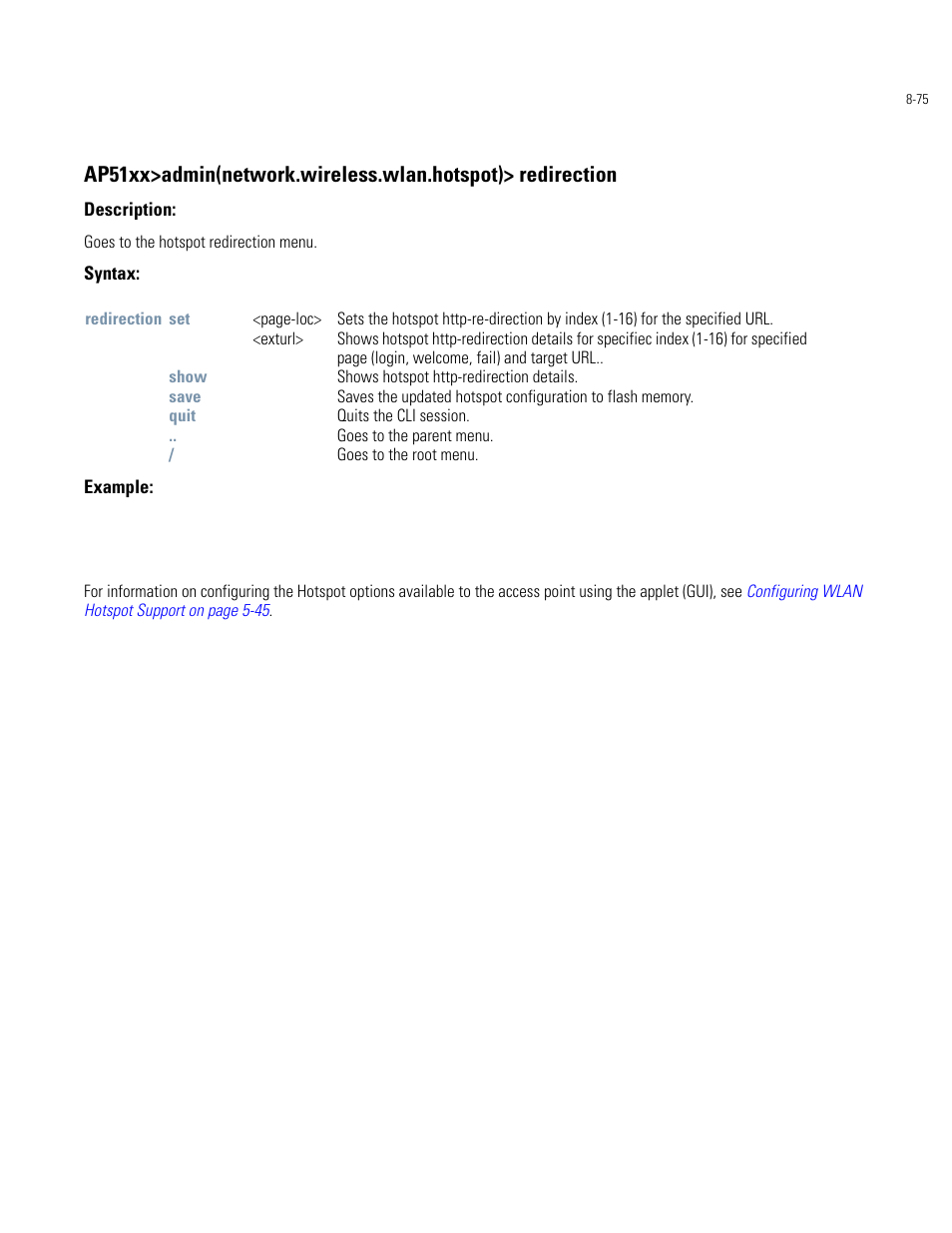 Motorola AP-51XX User Manual | Page 409 / 698