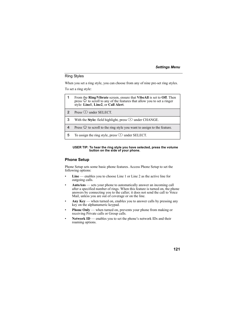 Motorola i55sr Phone User Manual | Page 121 / 176