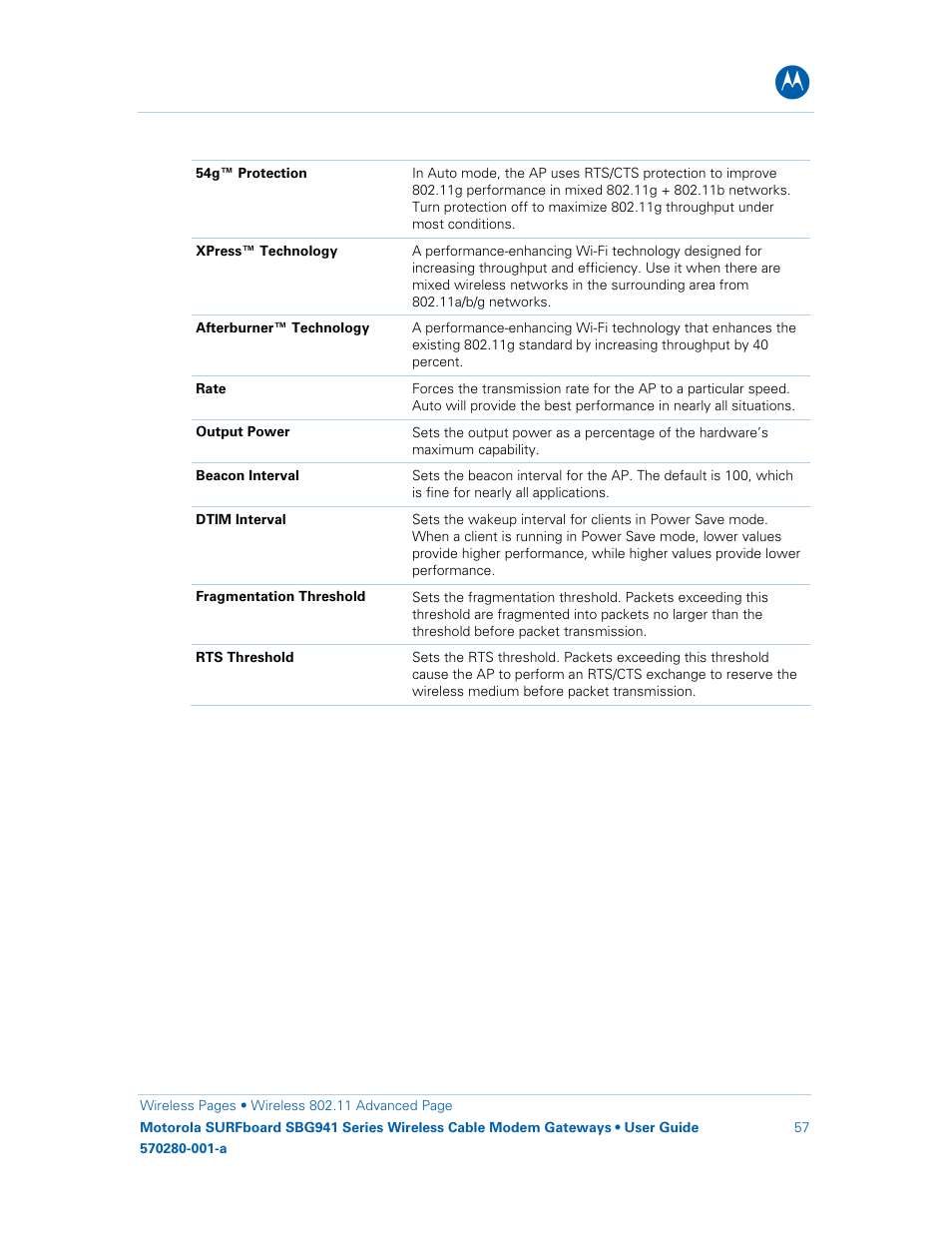 Motorola SURFboard 570280-001-a User Manual | Page 65 / 78