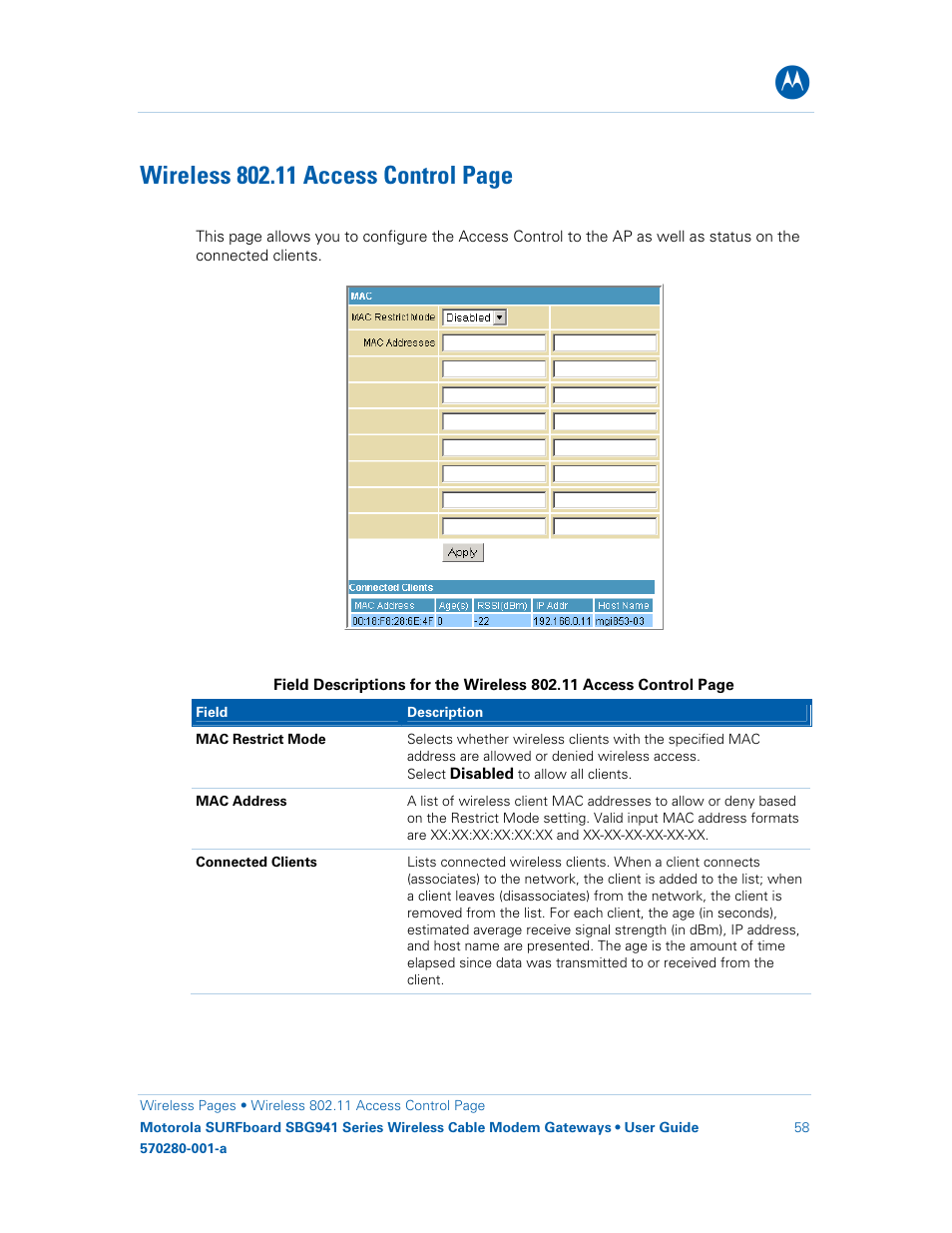 Motorola SURFboard 570280-001-a User Manual | Page 66 / 78