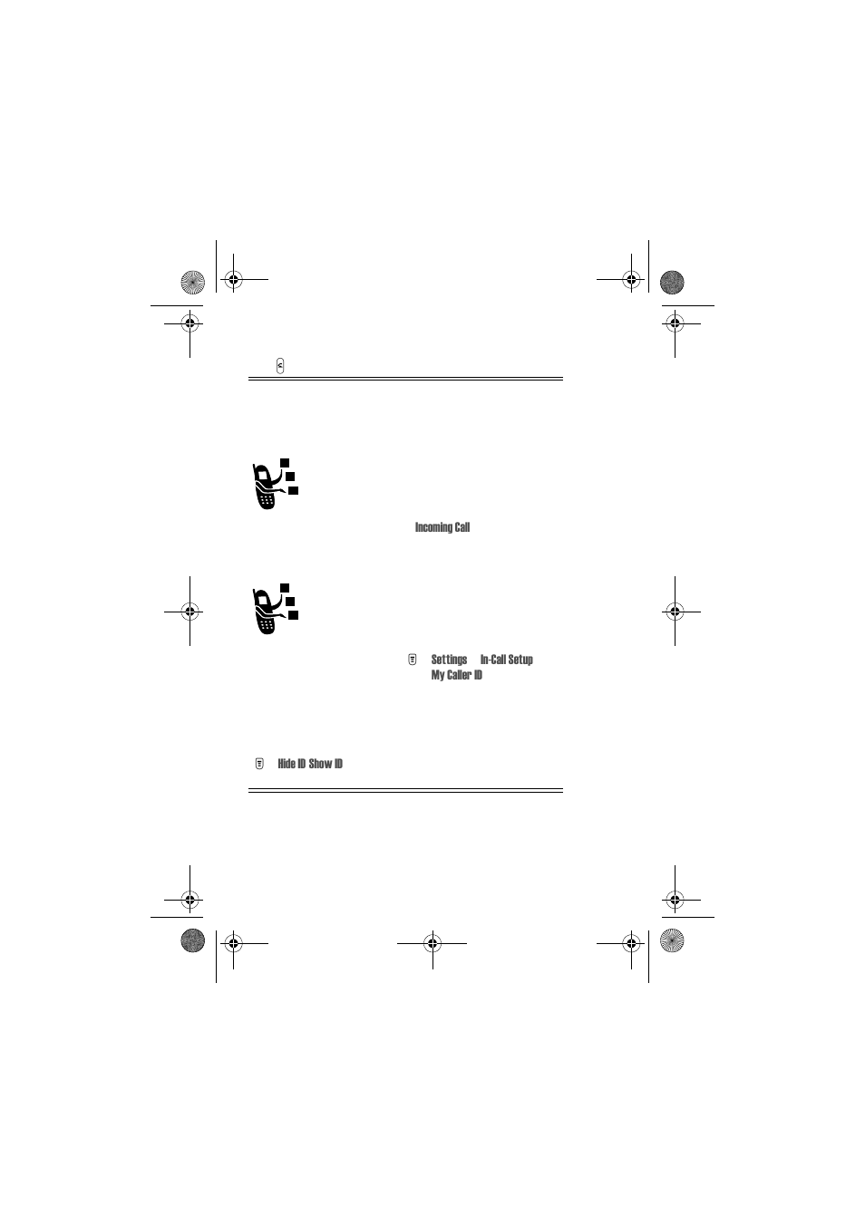 Using caller id, Incoming calls, Outgoing calls | Motorola T720 GSM User Manual | Page 52 / 81