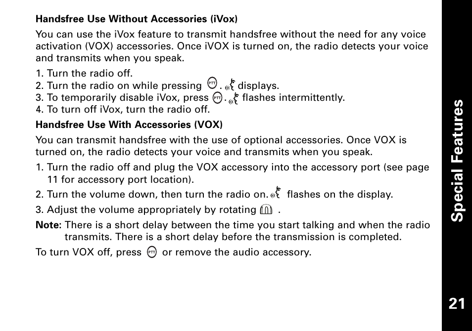 Motorola T6500 User Manual | Page 22 / 38