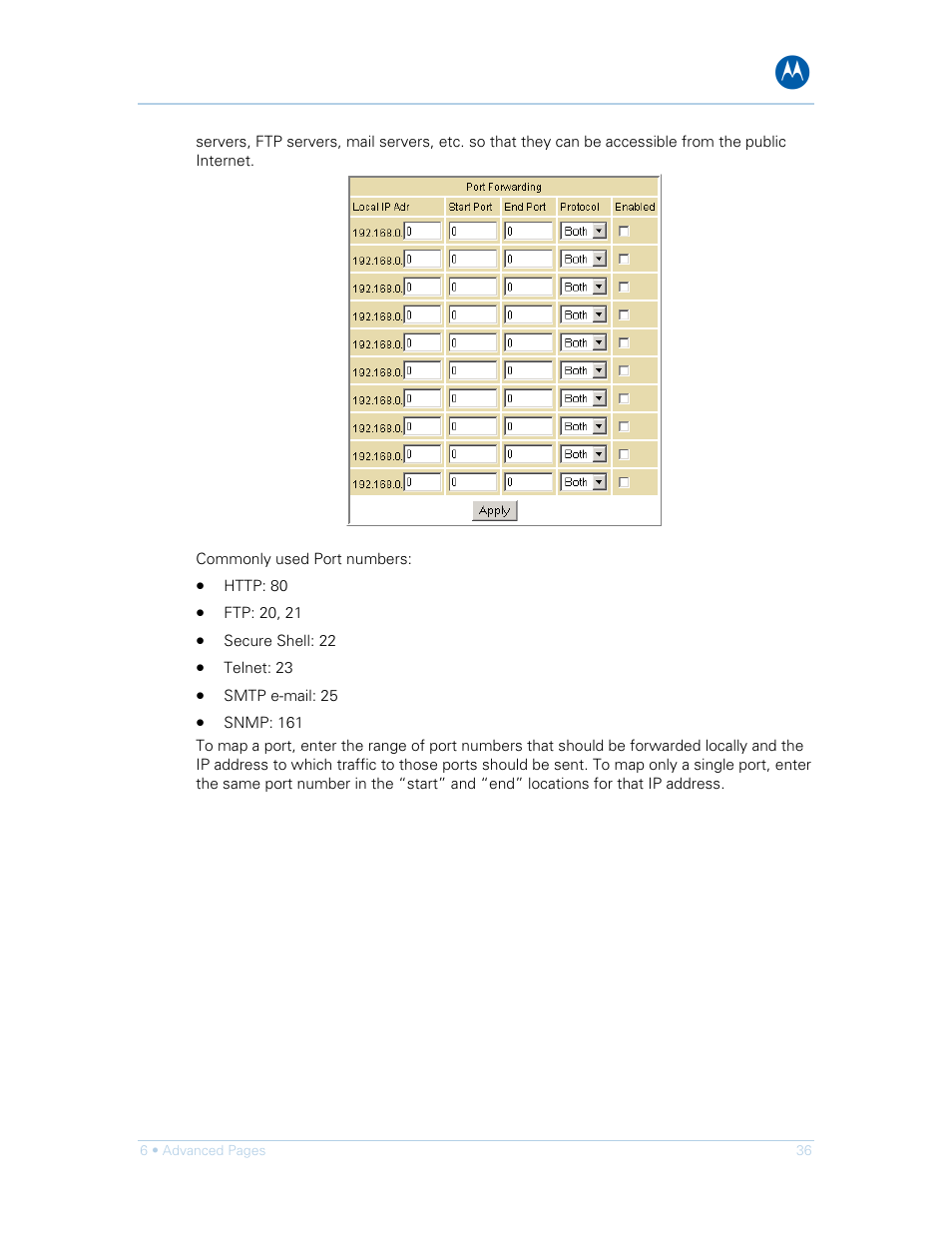 Motorola SURFboard SVG1501E User Manual | Page 46 / 83