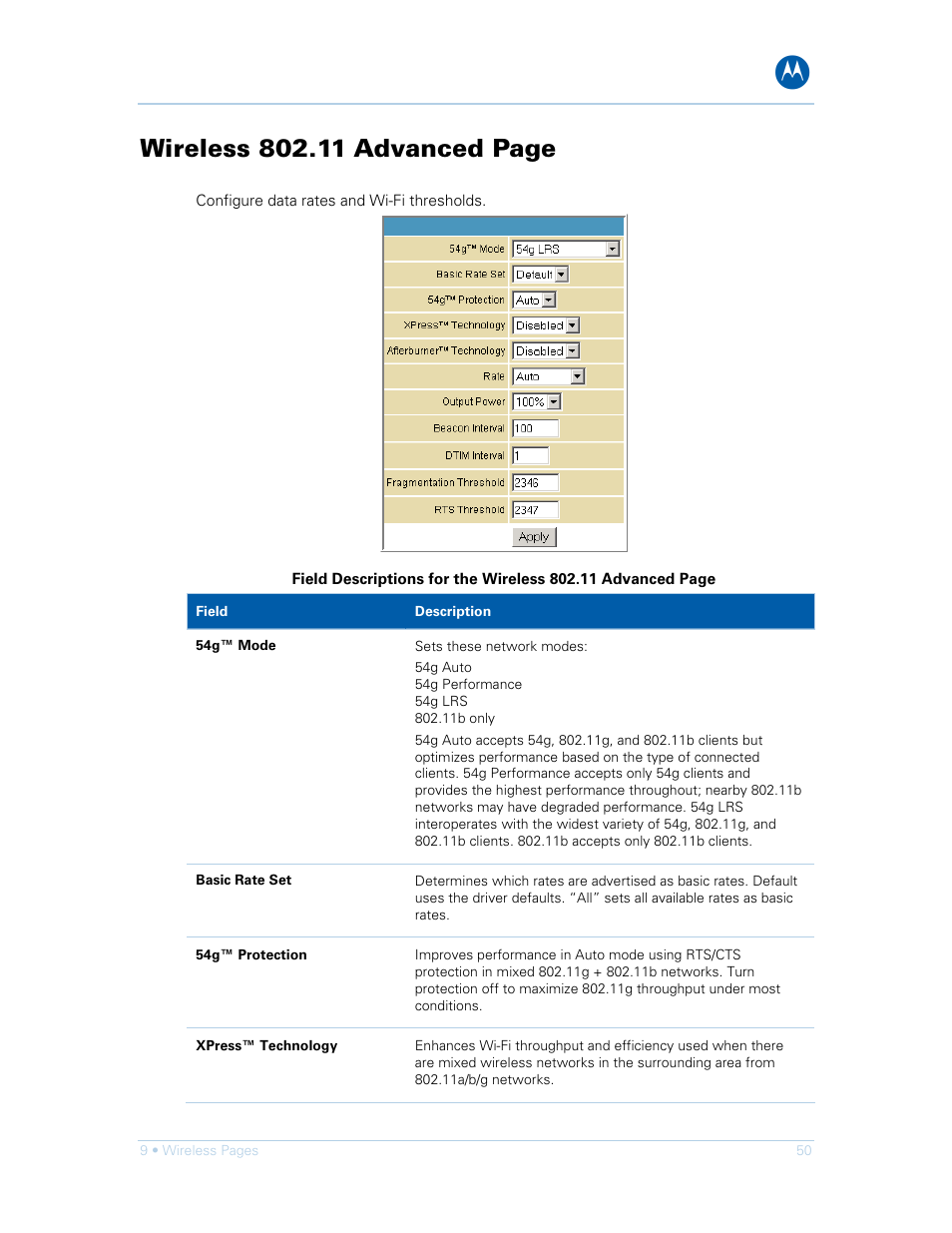 Motorola SURFboard SVG1501E User Manual | Page 60 / 83