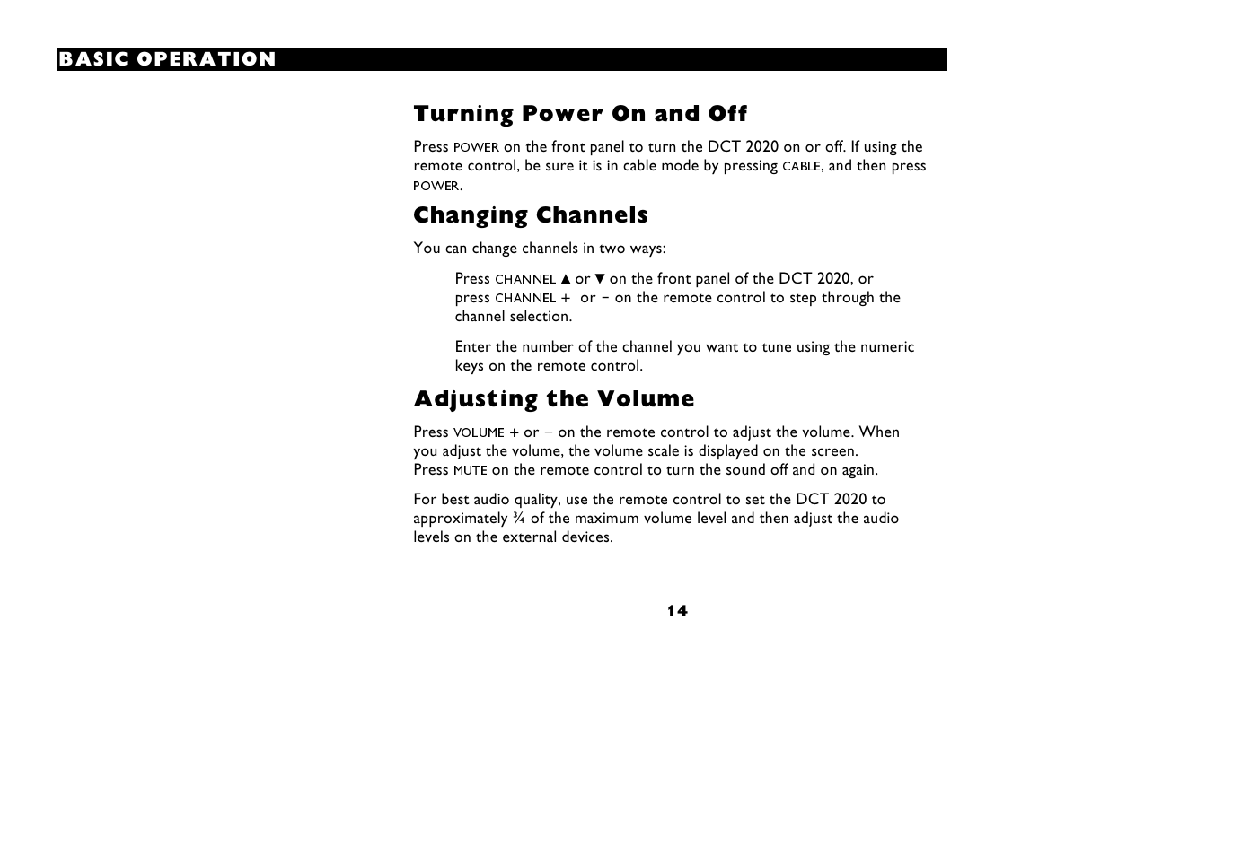 8yvrmrk 4s[iv 3r erh 3jj, Lerkmrk 'lerripw, Hnywxmrk xli :spyqi | Motorola DCT 2020 User Manual | Page 18 / 34