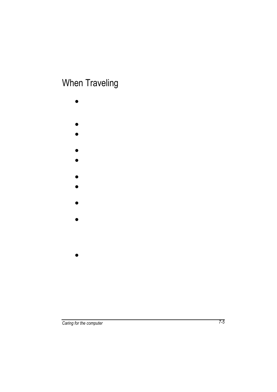 When traveling | Motorola L3392 User Manual | Page 115 / 134