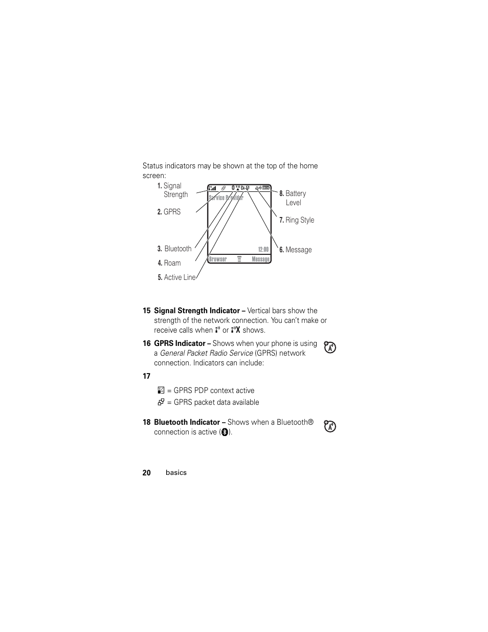 Motorola L2 GSM User Manual | Page 22 / 92