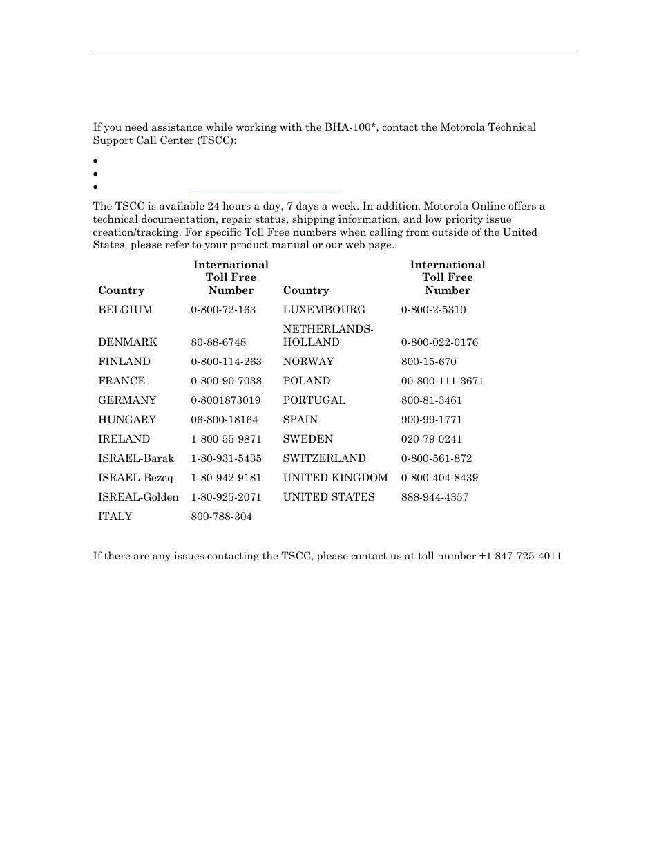 If you need help | Motorola Broadband House Amplifier BHA-100K/P-R User Manual | Page 10 / 28