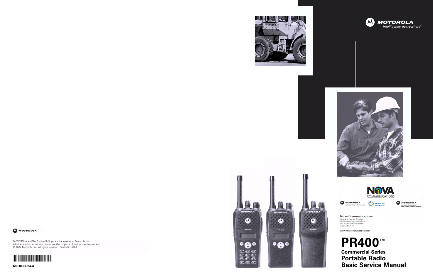 Motorola PR400 User Manual | 128 pages