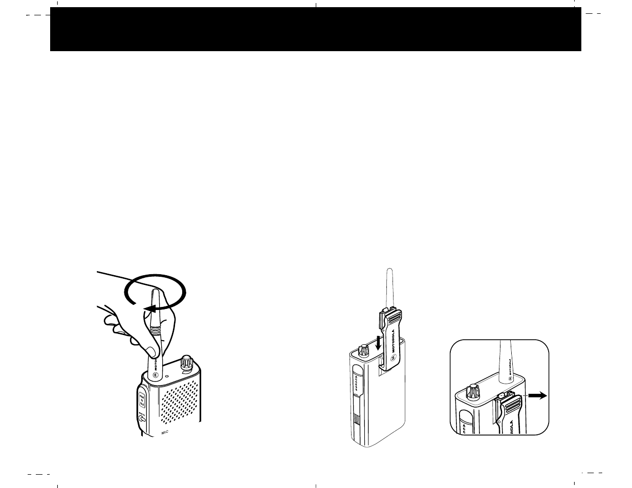 Getting started preliminar introduction introdução | Motorola M-Series User Manual | Page 8 / 32