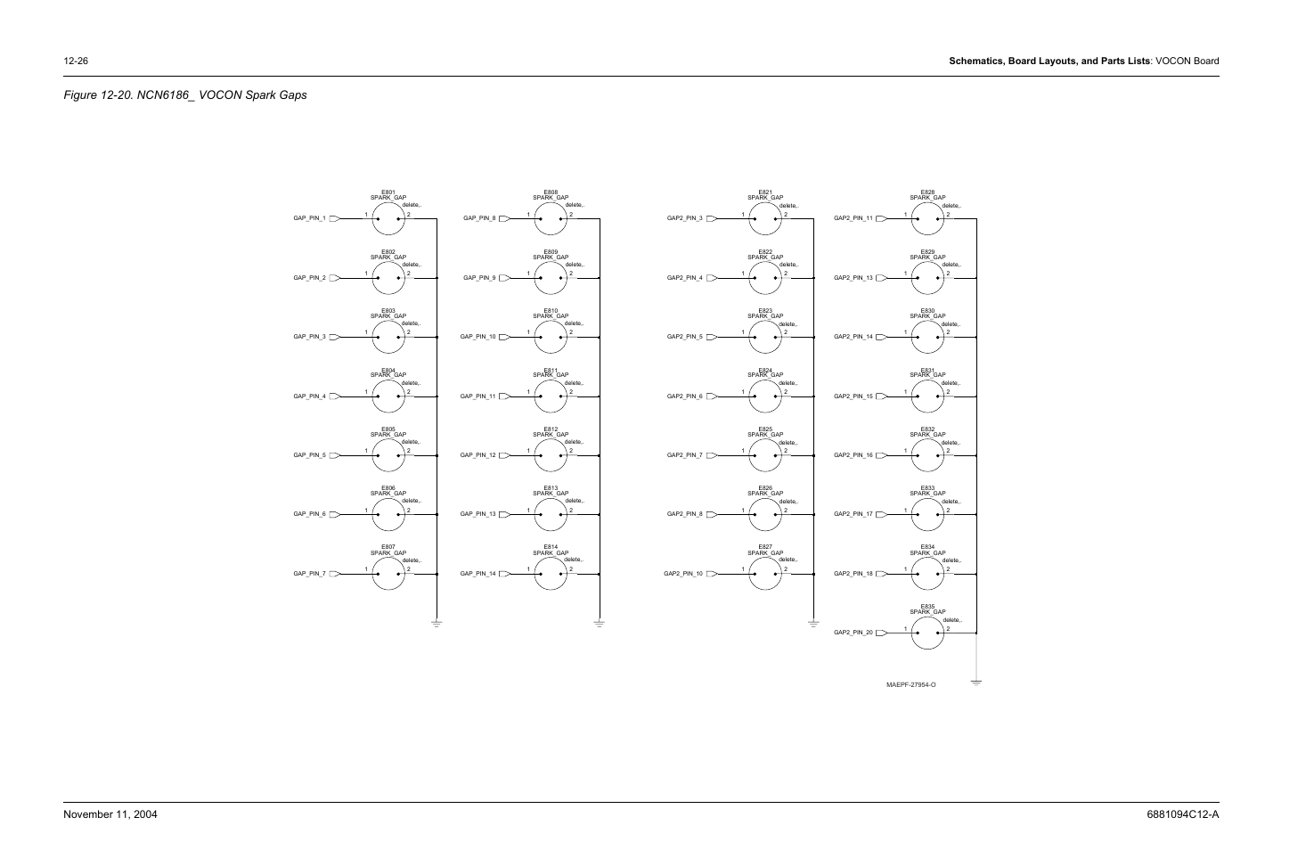 Ncn6186_ vocon spark gaps | Motorola SSETM 5000 User Manual | Page 192 / 224