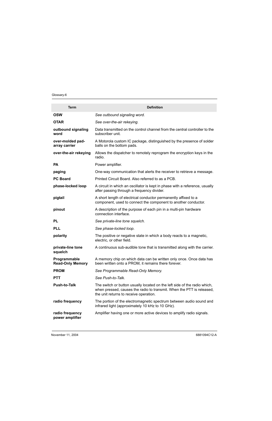 Motorola SSETM 5000 User Manual | Page 214 / 224