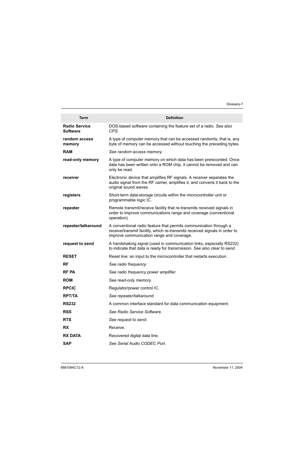 Motorola SSETM 5000 User Manual | Page 215 / 224