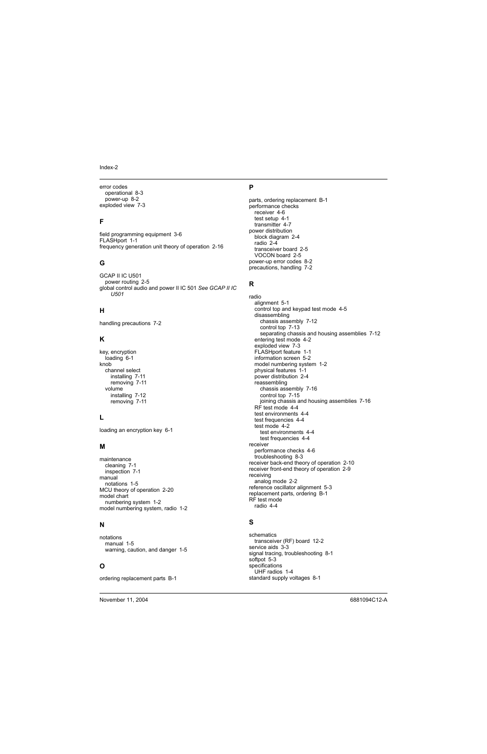 Motorola SSETM 5000 User Manual | Page 220 / 224