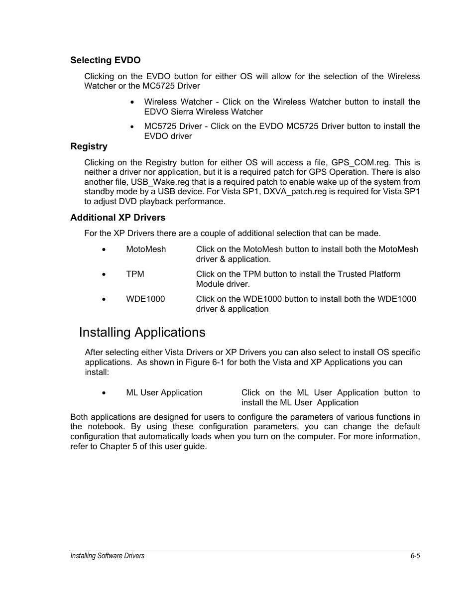 Installing applications | Motorola ML910 User Manual | Page 117 / 180