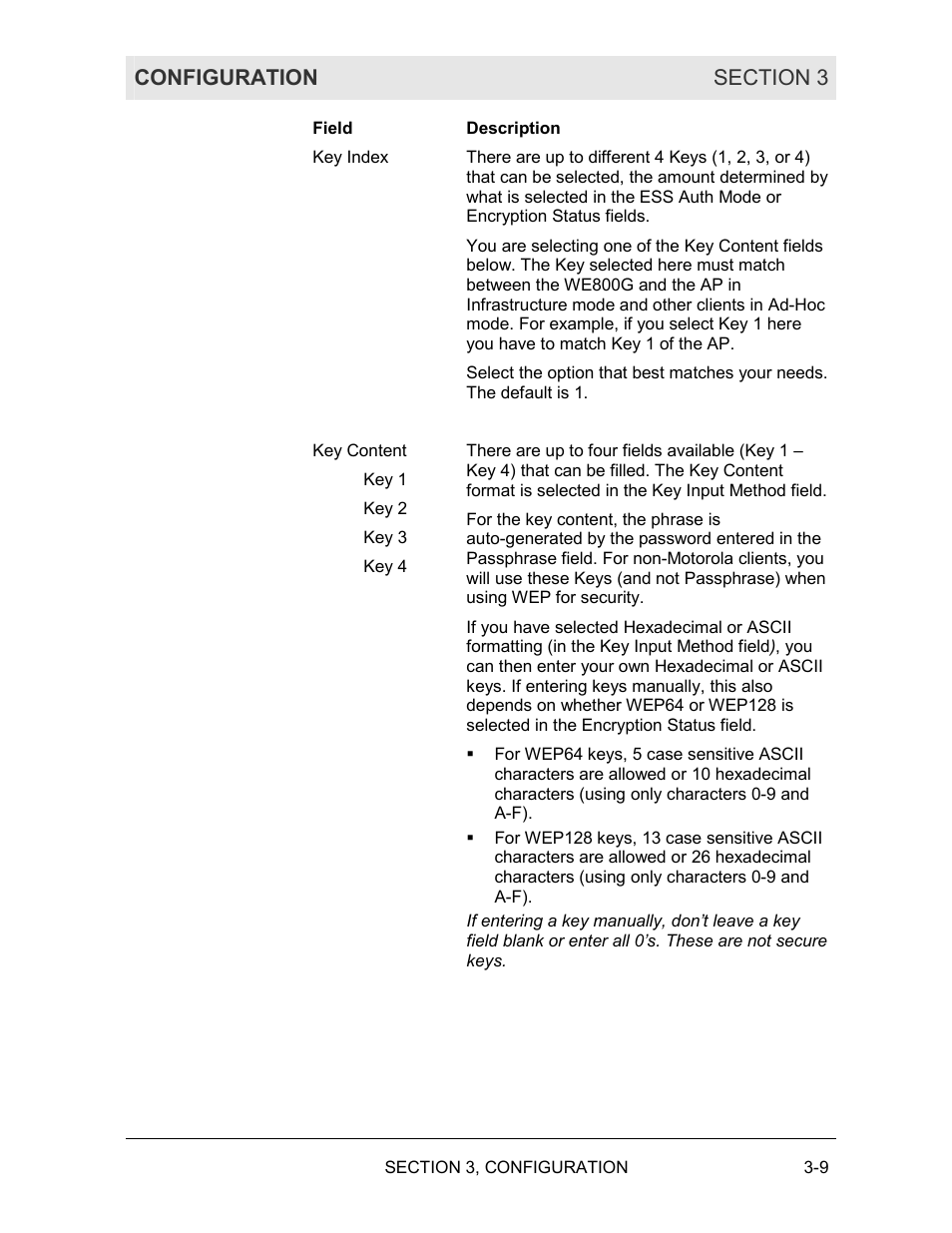 Motorola WE800G User Manual | Page 46 / 71