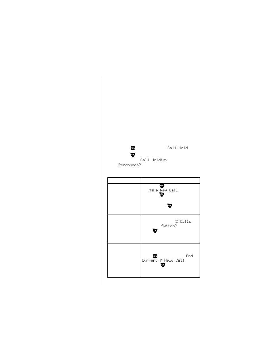 Placing a call on hold | Motorola 9500 User Manual | Page 64 / 226