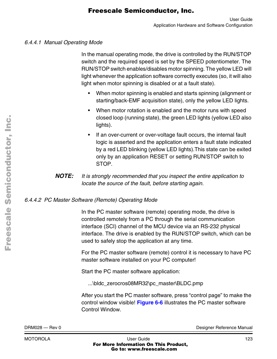 Motorola M68HC08 User Manual | Page 123 / 168