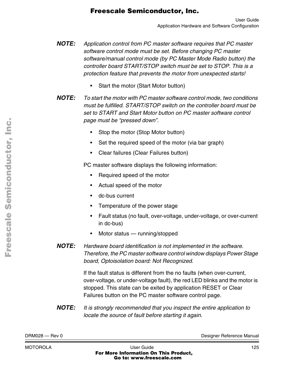 Motorola M68HC08 User Manual | Page 125 / 168