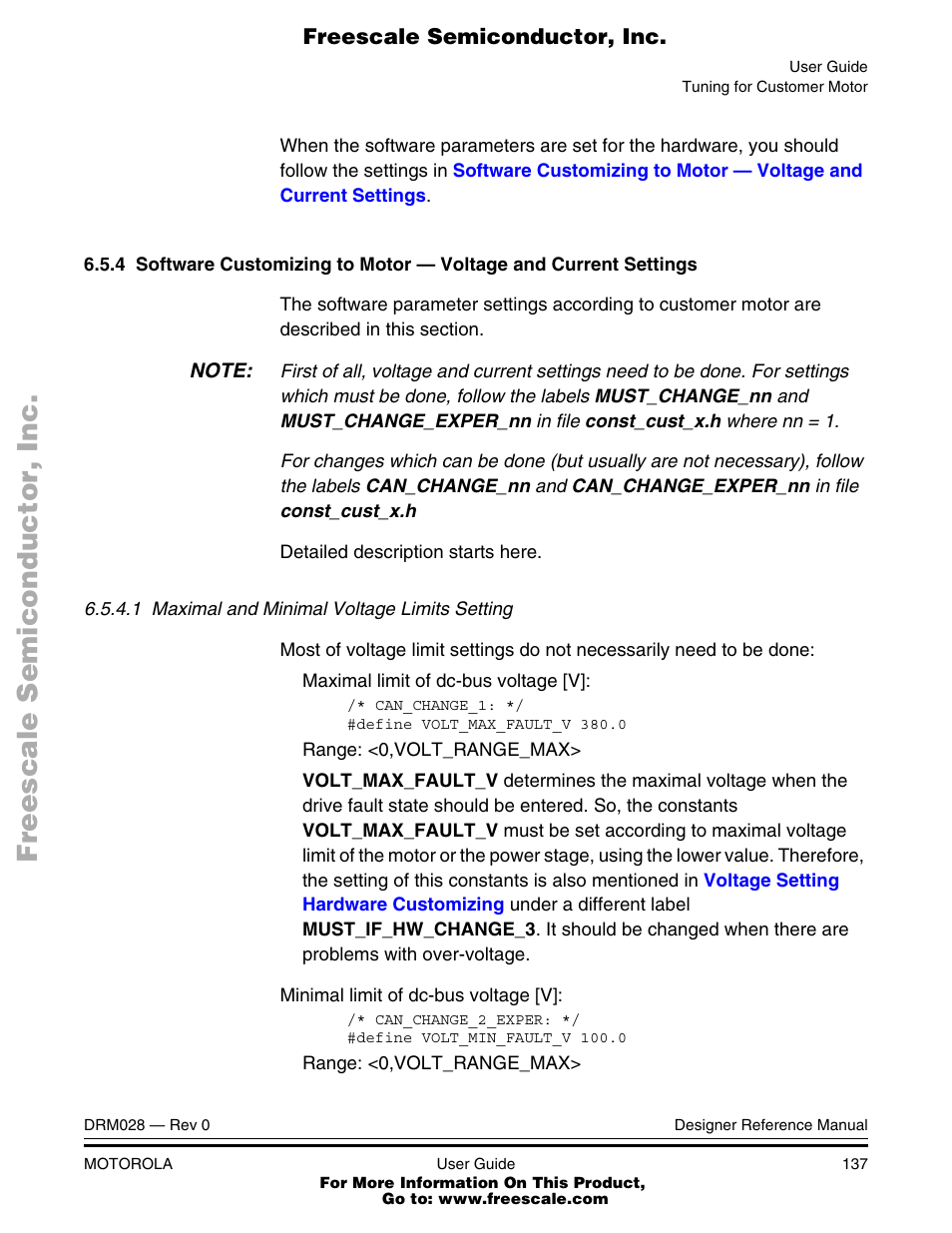 Motorola M68HC08 User Manual | Page 137 / 168