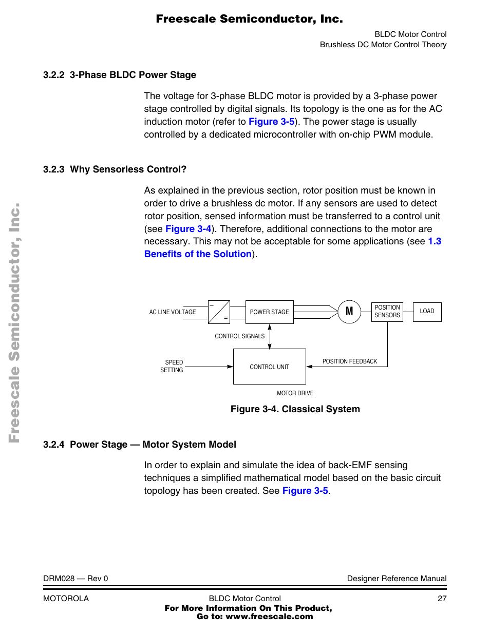 Classical system | Motorola M68HC08 User Manual | Page 27 / 168