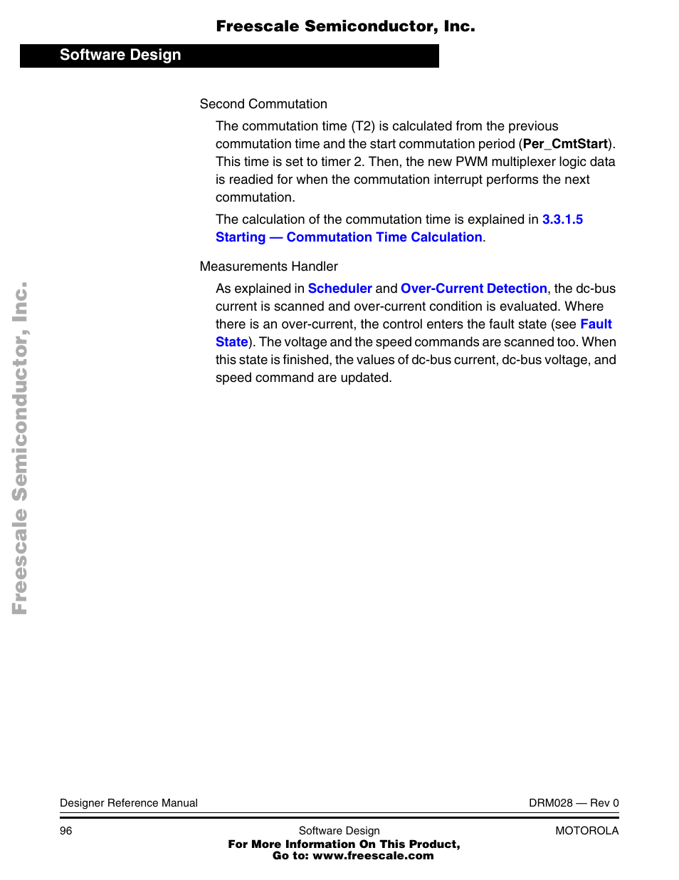 Motorola M68HC08 User Manual | Page 96 / 168