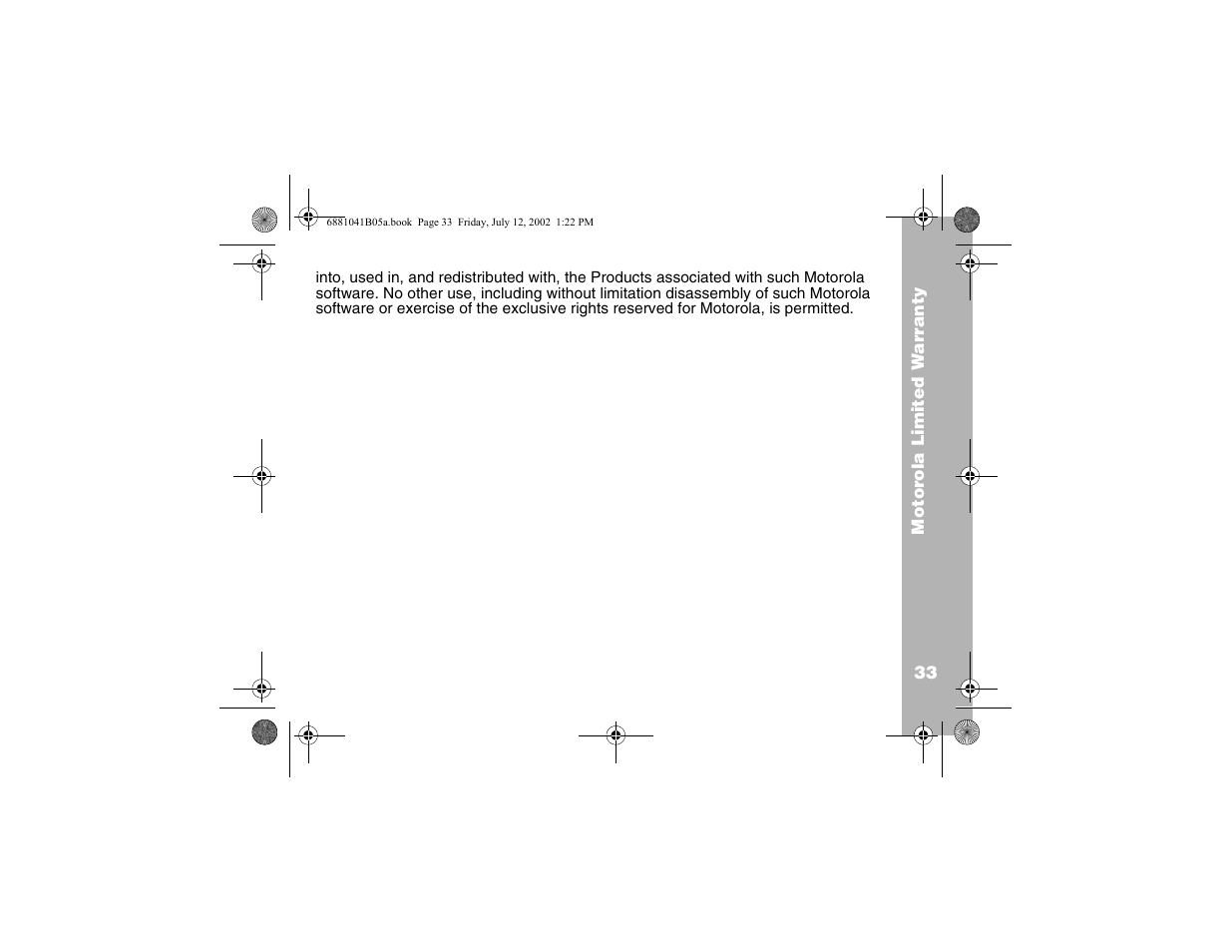 Motorola 2 Way FRS Radio User Manual | Page 39 / 44