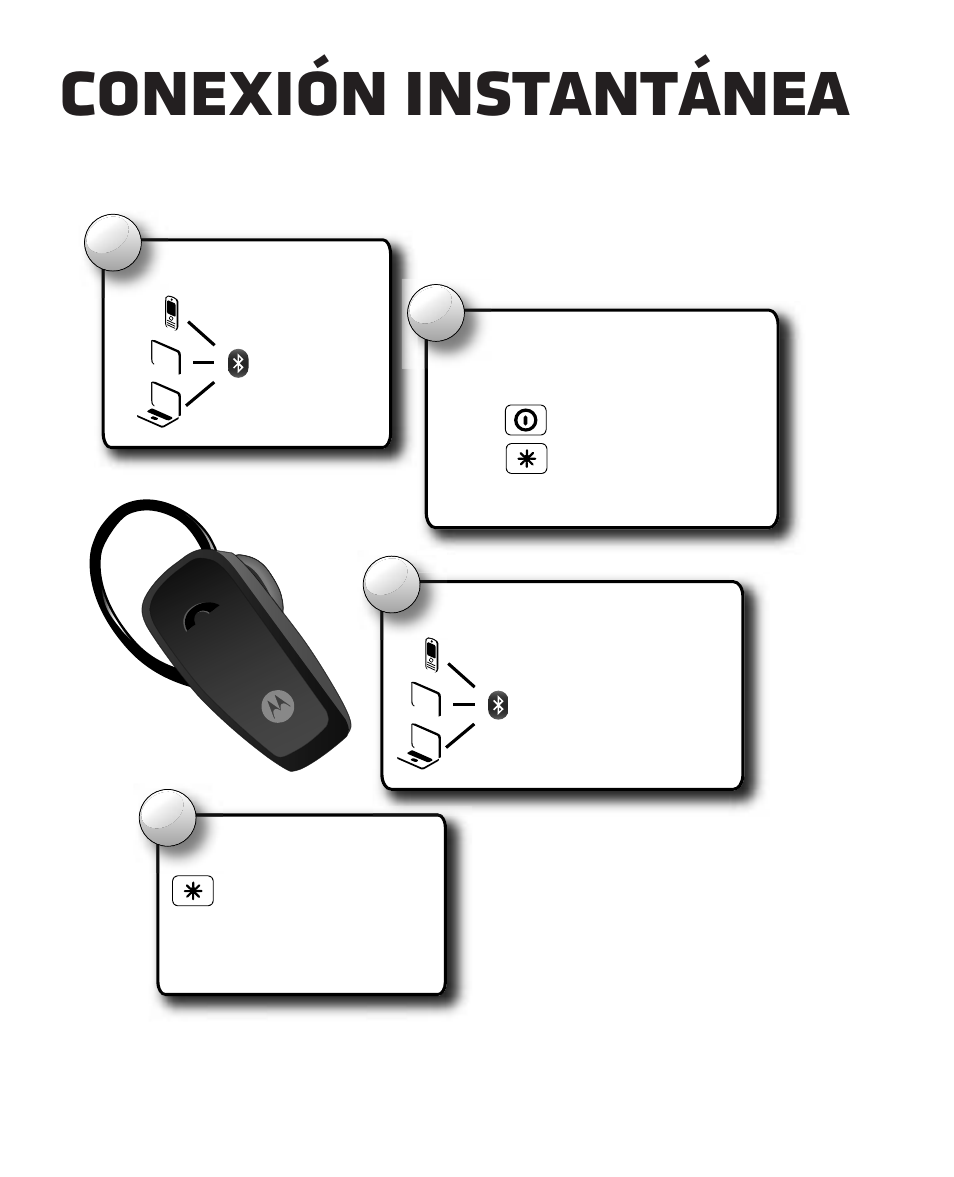 Conexión instantánea | Motorola HK110 User Manual | Page 38 / 102