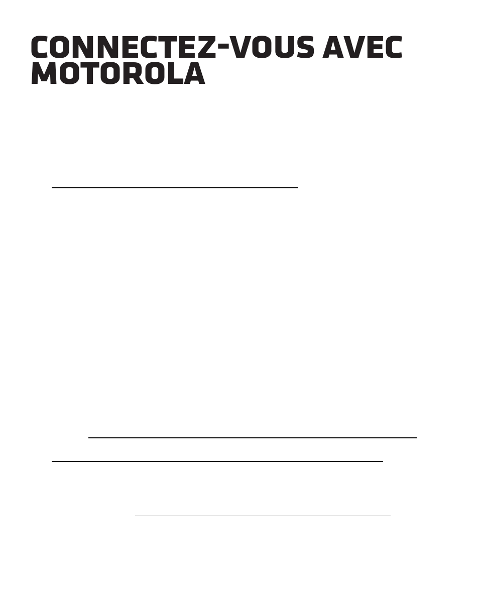 Connectez-vous avec motorola | Motorola HK110 User Manual | Page 78 / 102