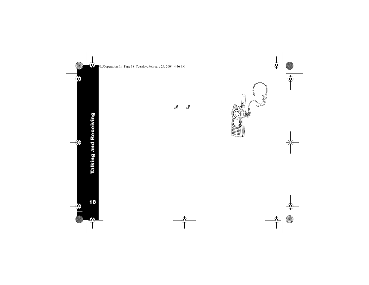 With compatible vox accessories | Motorola VL50 User Manual | Page 19 / 53