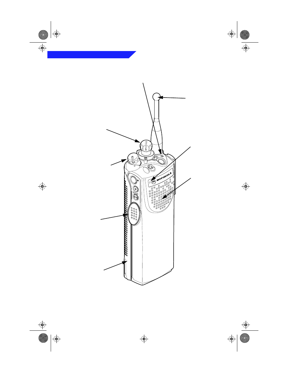 Switches, buttons, knobs, and indicators, 4 introduction | Motorola BASIC XTS 3000 User Manual | Page 8 / 52