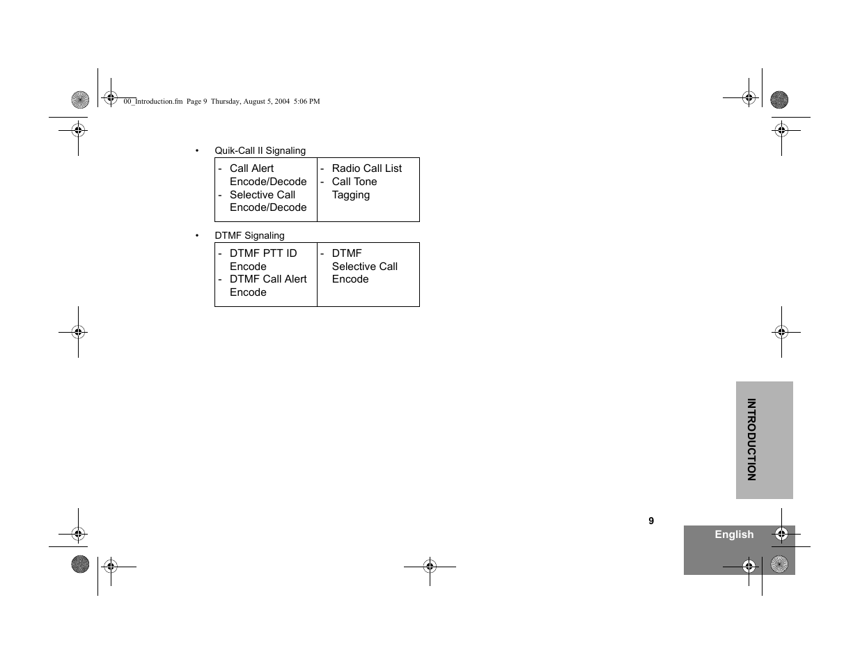 Motorola PM400 User Manual | Page 11 / 76