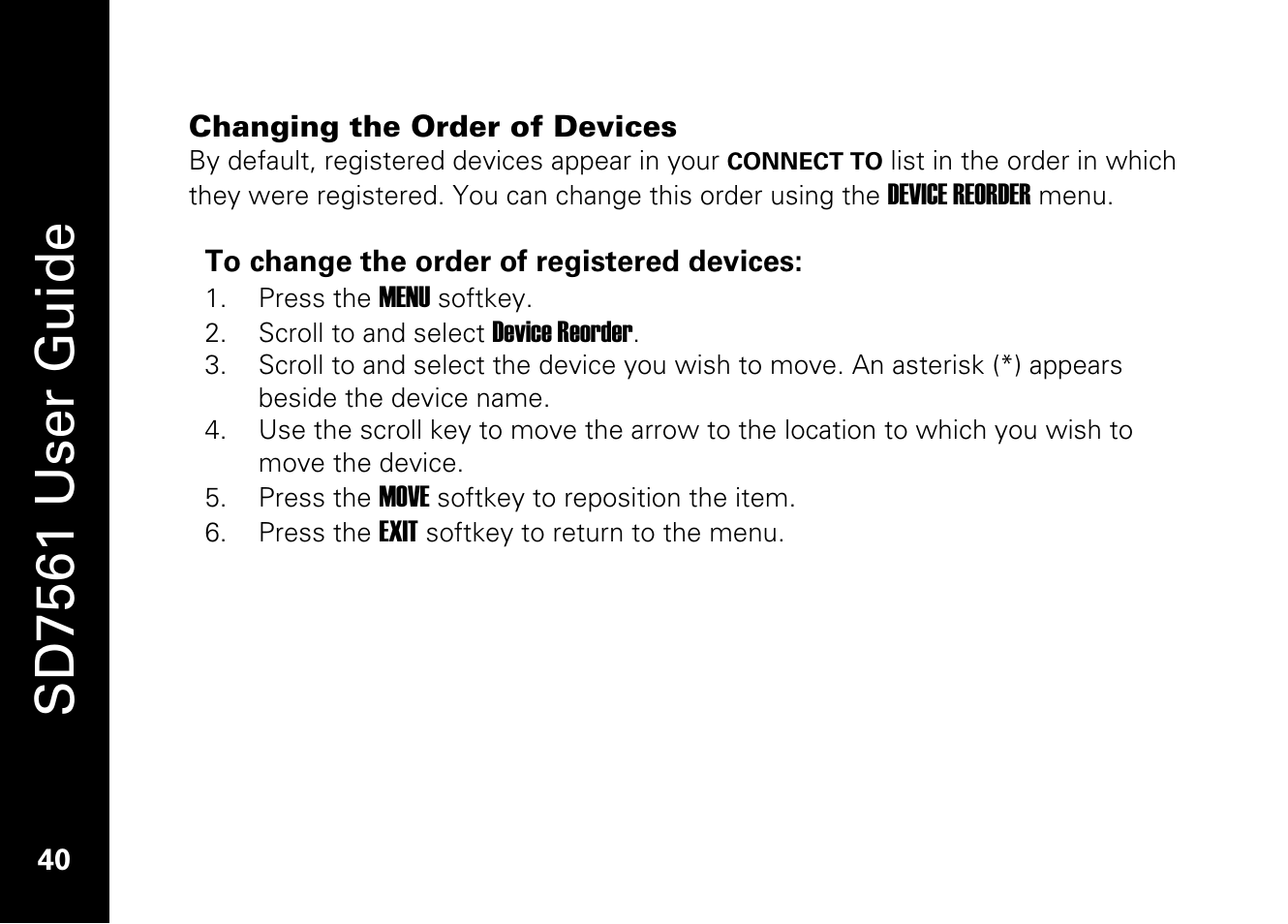 Sd7561 user guide | Motorola SD7561 User Manual | Page 52 / 60