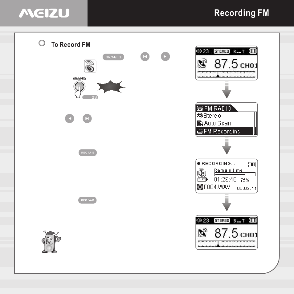 Recording fm | Meizu X6 User Manual | Page 53 / 72