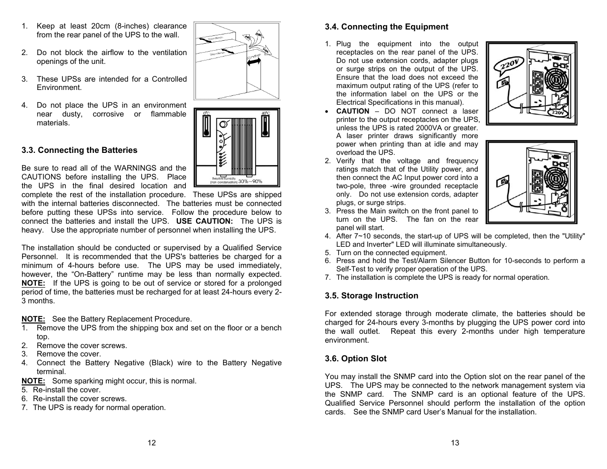 Minuteman UPS CPE 2000 User Manual | Page 8 / 17