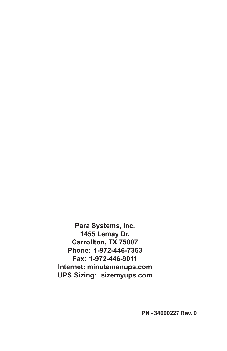 Minuteman UPS MBK-E SERIES User Manual | Page 25 / 25