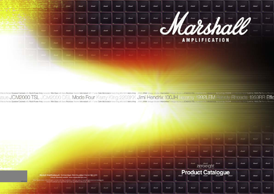 Marshall Amplification JCM800 Series User Manual | 32 pages